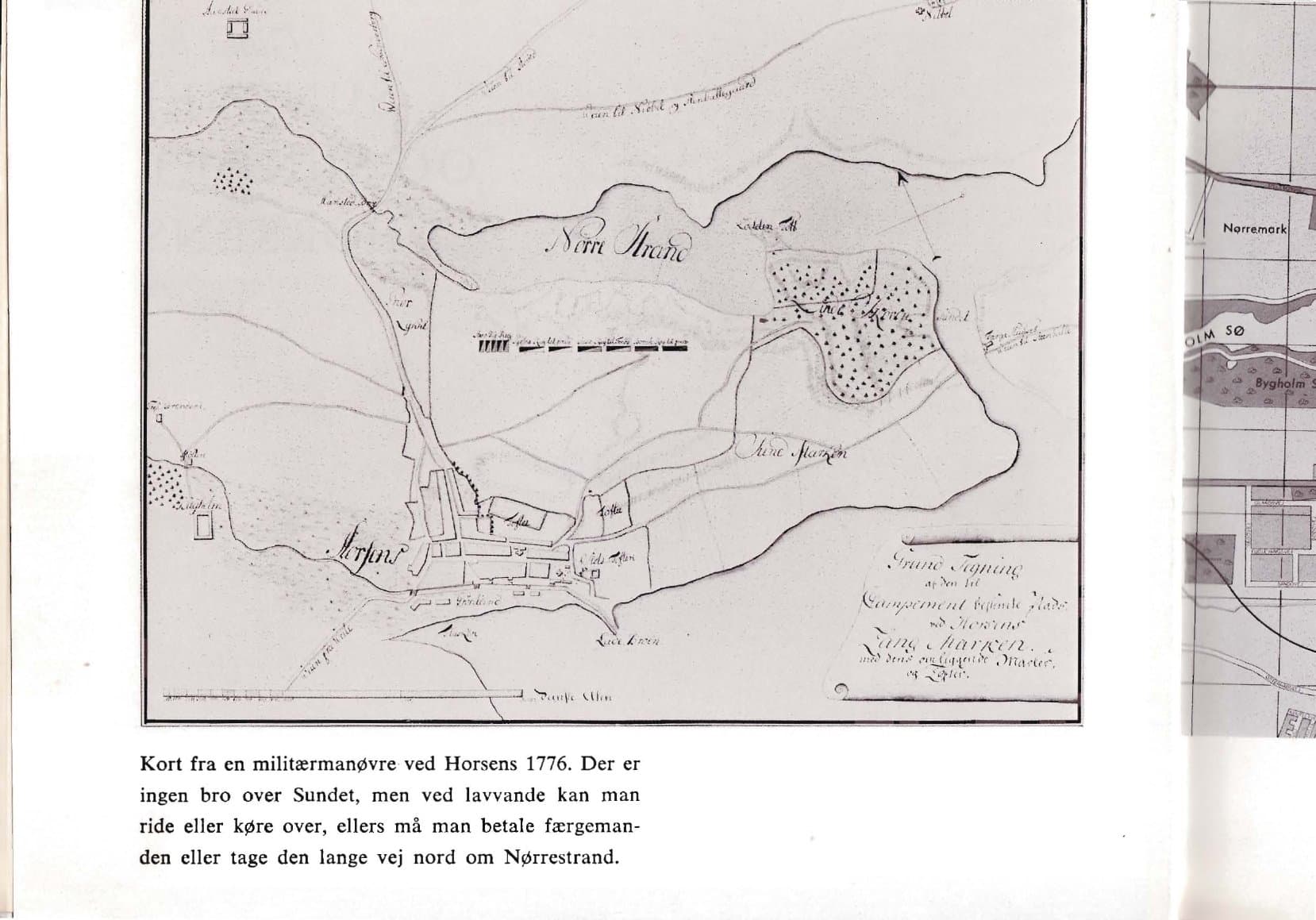 Militærmanøvre ved Horsens, 1776